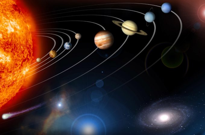 O centro do universo: geocentrismo e heliocentrismo